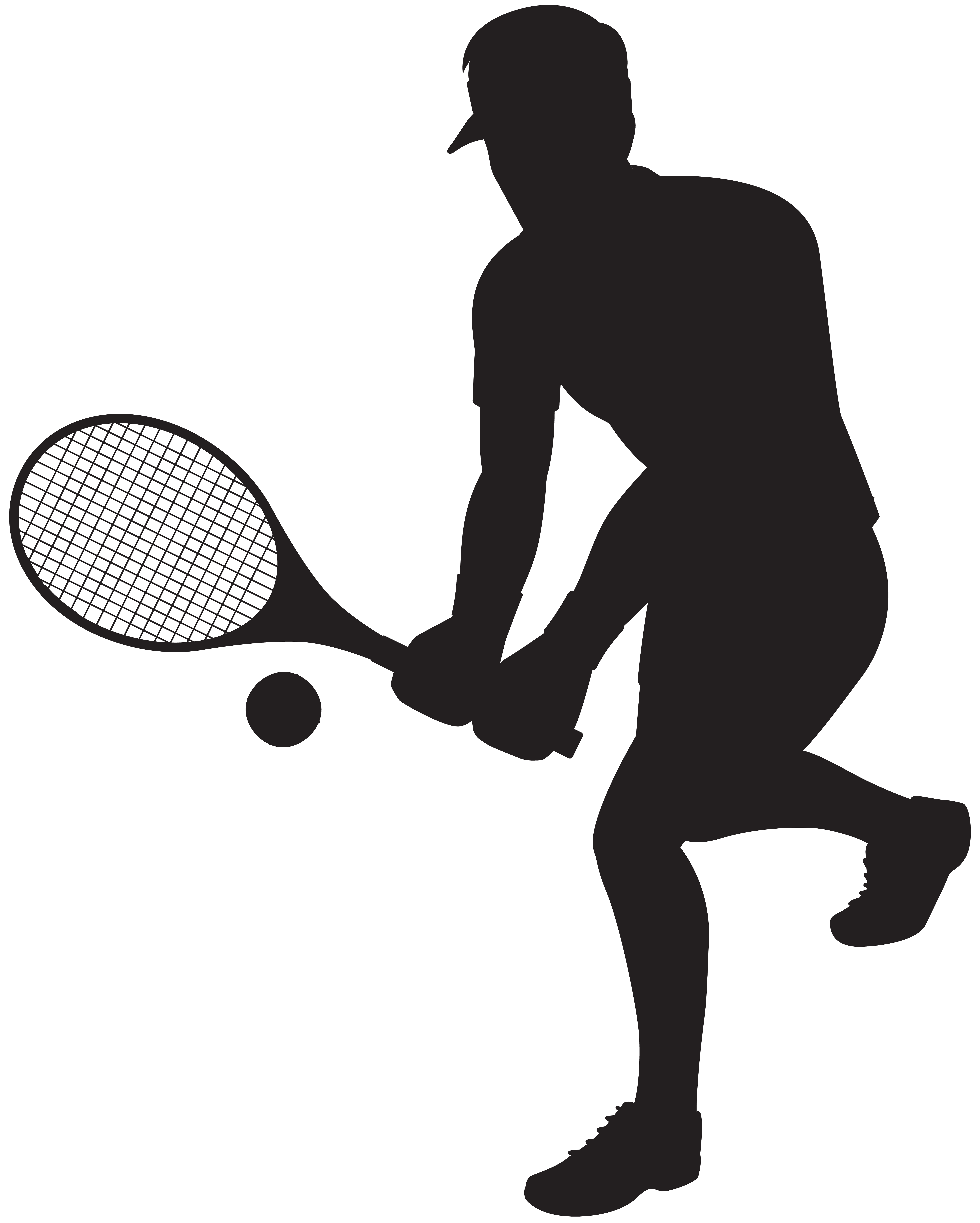 Female tennis player demonstrating control and finesse